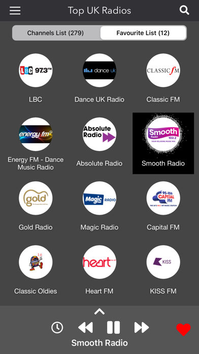 Top UK Radios screenshot 3