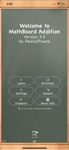 Screenshot 1 MathBoard Addition iphone