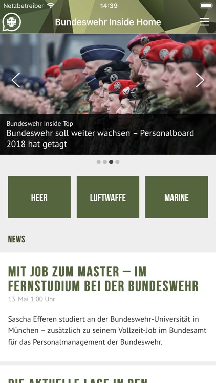 Bundeswehr Inside