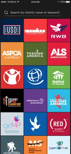 Captura de Pantalla 3 Charity Miles iphone