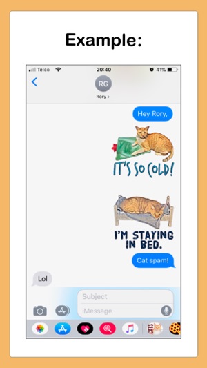 Silly Cats Stickers(圖5)-速報App