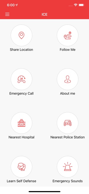 ICE : Personal safety app