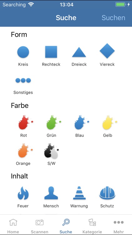 Zeichen der Sicherheit