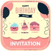 Icon Birthday Invitation & Cards