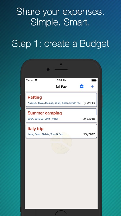 fairPay - Share Expenses