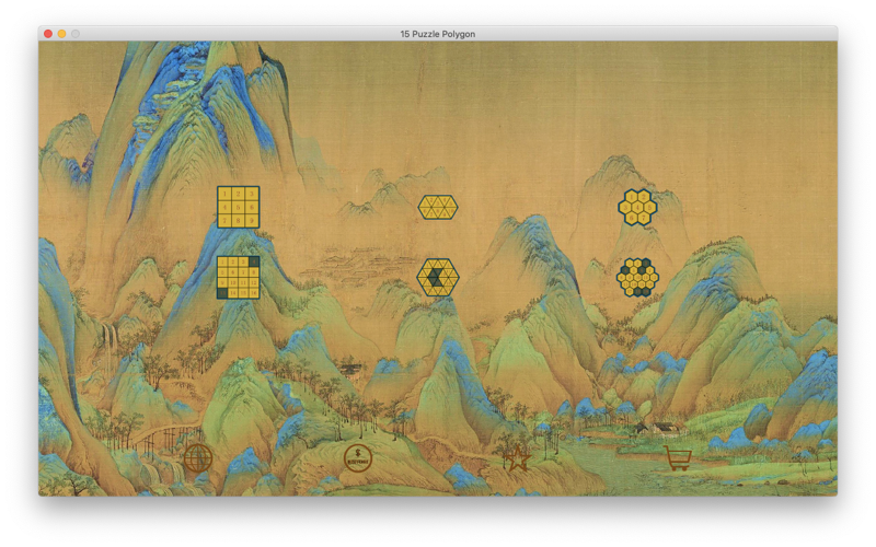 15 Puzzle Polygon thumbnail 1
