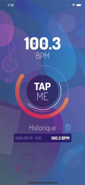 BPM Counter - Tap the tempo