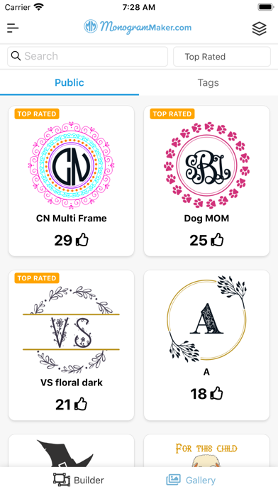 Monogram Maker App screenshot 2