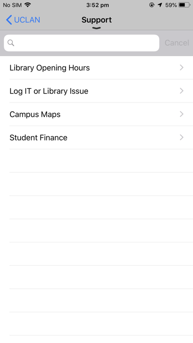 UCLan Mobile App screenshot 4