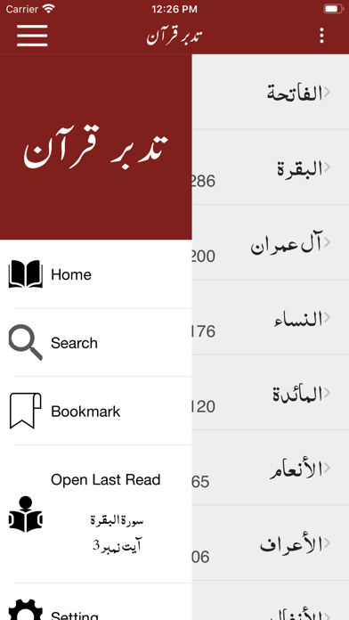 How to cancel & delete Tadabbur-e-Quran - Tafseer from iphone & ipad 1