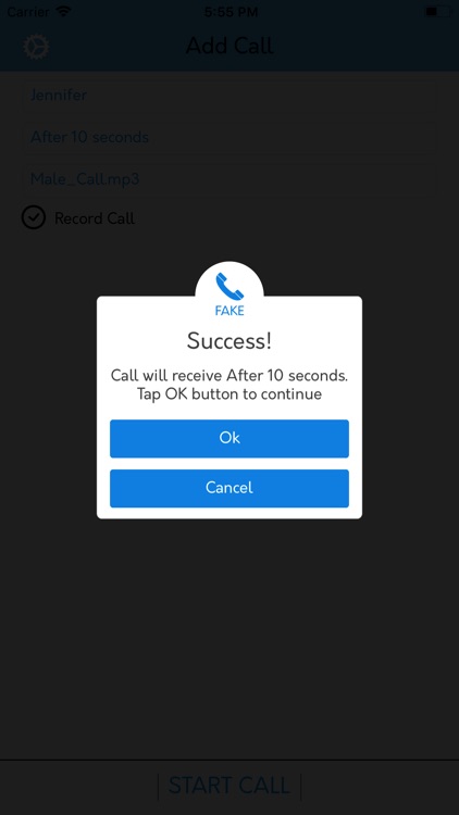 Fake Call Number by Kishan Panchotiya