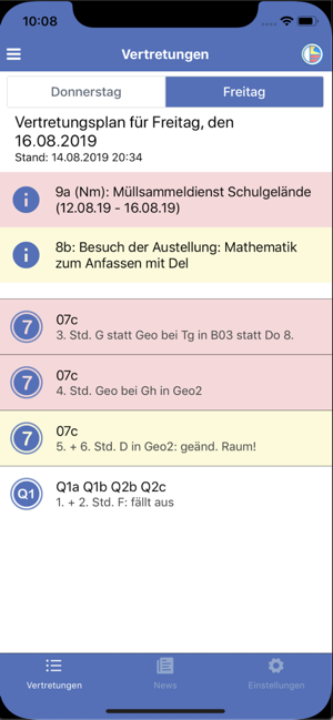 IKS Vertretungsplan