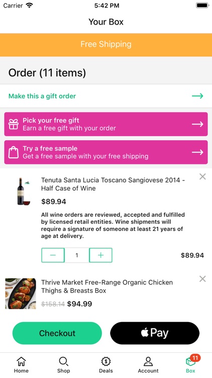 Thrive Market - shop healthy screenshot-5