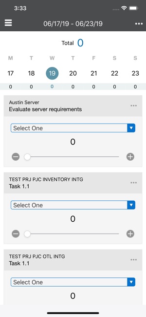 Oracle PPM Cloud Mobile