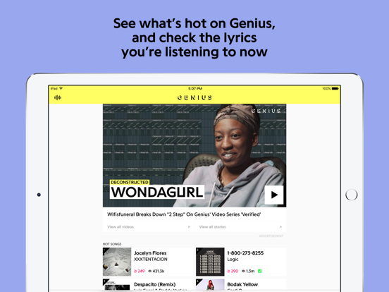 Genius: Song Lyrics & More screenshot