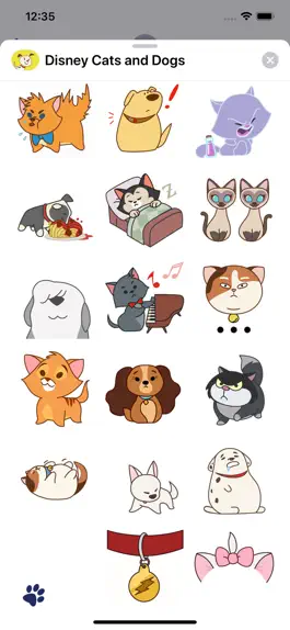 Game screenshot Disney Stickers: Cats and Dogs hack