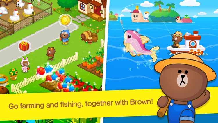 LINE BROWN FARM screenshot-0