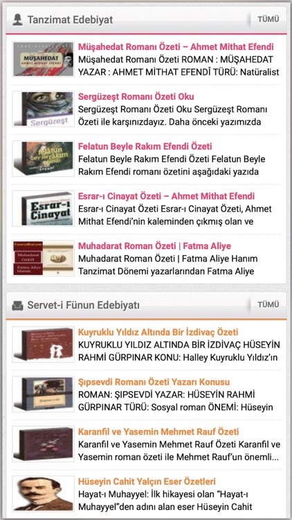 Eser Özetleri screenshot-3