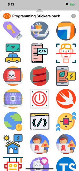 Programming Stickers pack(圖5)-速報App