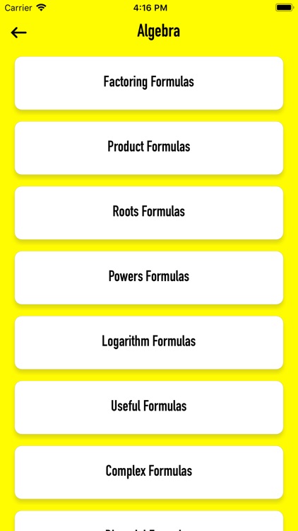 Mathematics Formulas screenshot-4