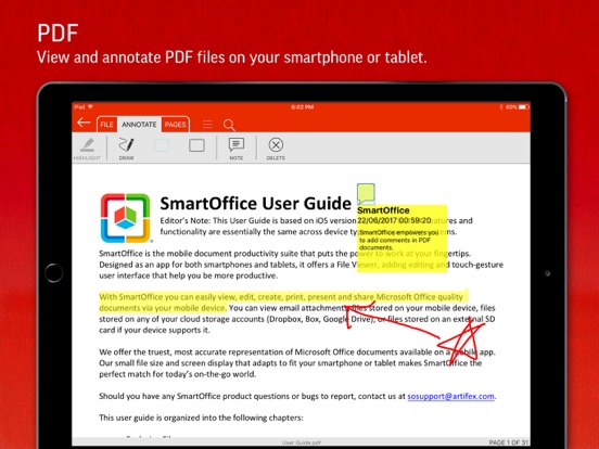 SmartOffice for BlackBerry screenshot 3