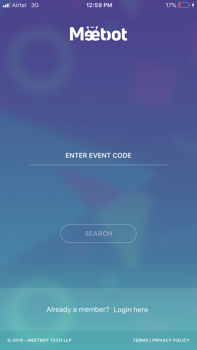 Meetbot - Event Management App screenshot 2
