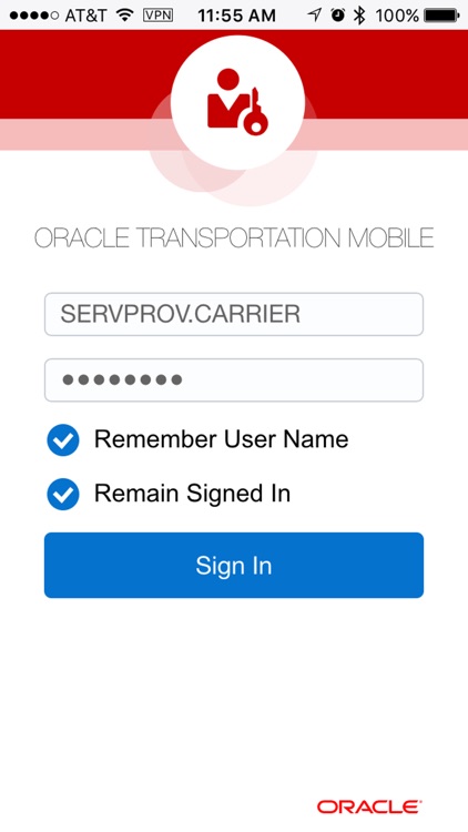 Oracle Transportation Mobile