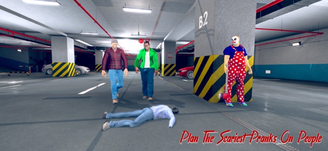 Scary Clown Pranks 3D(圖4)-速報App