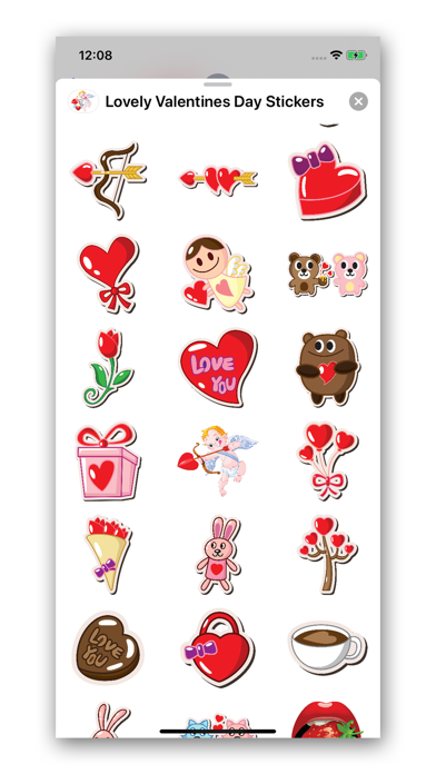 Lovely Valentine's Day Sticker screenshot 2
