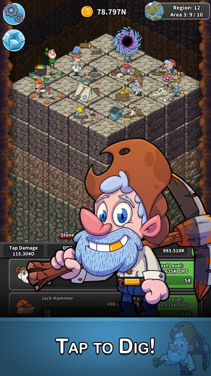 Tap Tap Dig - Idle Clicker