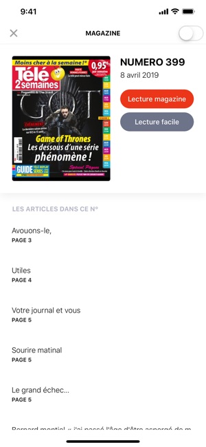 Télé 2 Semaines le magazine(圖3)-速報App