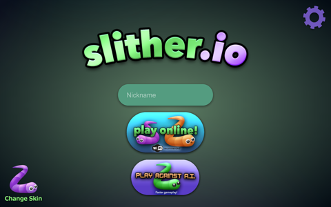 Clique para Instalar o App: "slither.io"