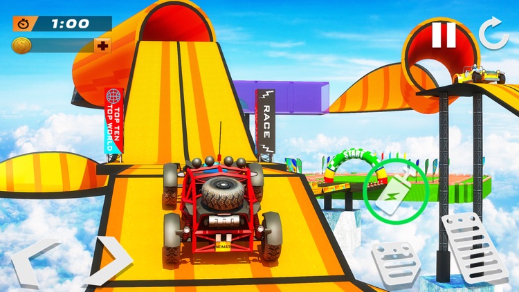 Superheroes Buggy Racing Stunt