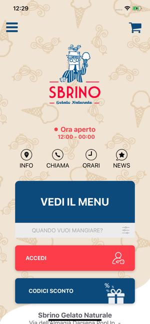 Sbrino Gelato Naturale(圖1)-速報App