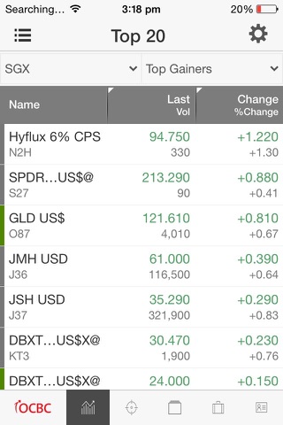 iOCBC TradeMobile screenshot 2