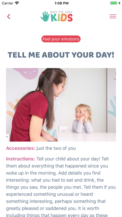 Day-to-day Kids for parents screenshot 4