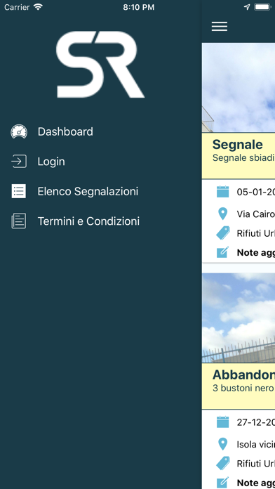 Segnala Rifiuto screenshot 3