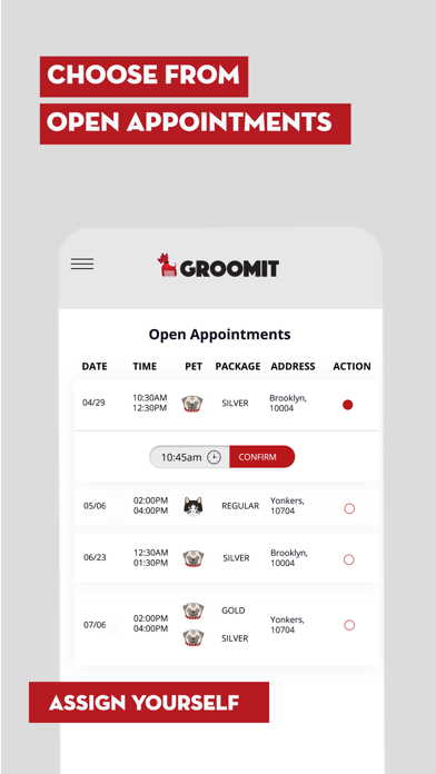 Groomit Biz (Only Groomers) screenshot 2