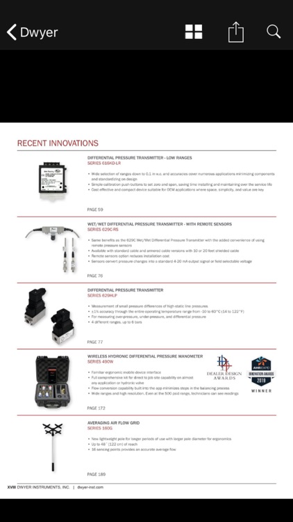 Dwyer Instruments Intl Catalog
