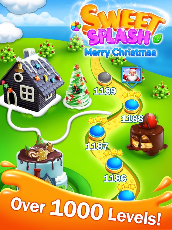 Sweet Splash - Christmas Match screenshot 3