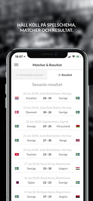 Gameday - Handbollslandslaget(圖2)-速報App