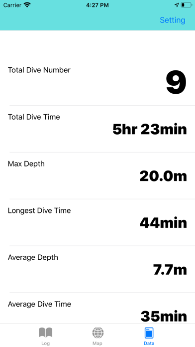 Divog: Scuba Diver Log Book screenshot 3