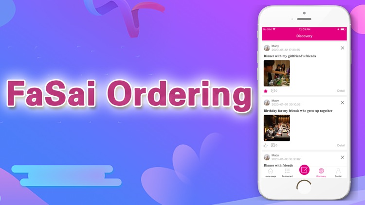 FaSai Ordering