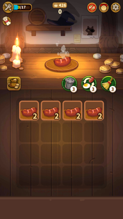 screenshot of 2048 Cooking 1