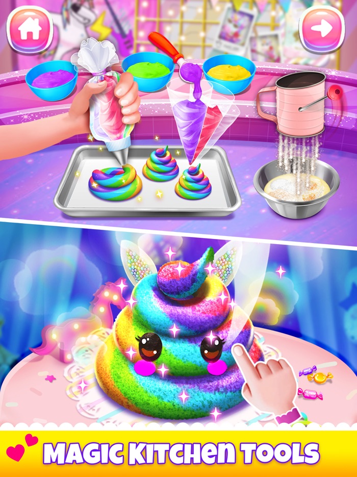 Unicorn Chef Fun Cooking Games