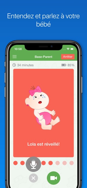 application surveillance bebe iphone