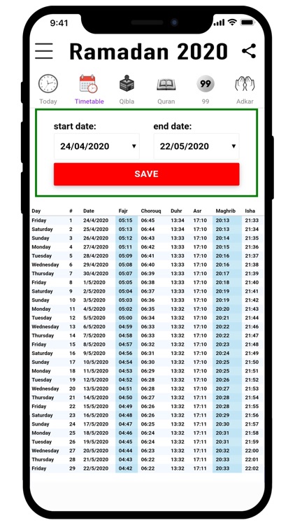 Ramadan 2020 Prayer Times screenshot-3