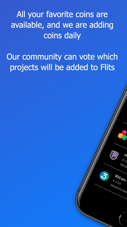 Flits - Passive income wallet