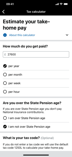 hmrc on the app store take home pay calculator pa