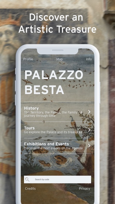 App Palazzo Besta screenshot 2